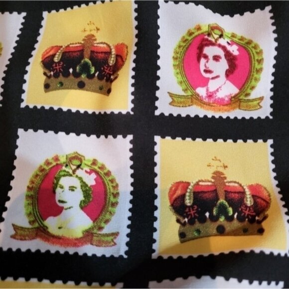 ADORE Top S Queen Crown Polka Dot Quirky Whimsical - Picture 2 of 5